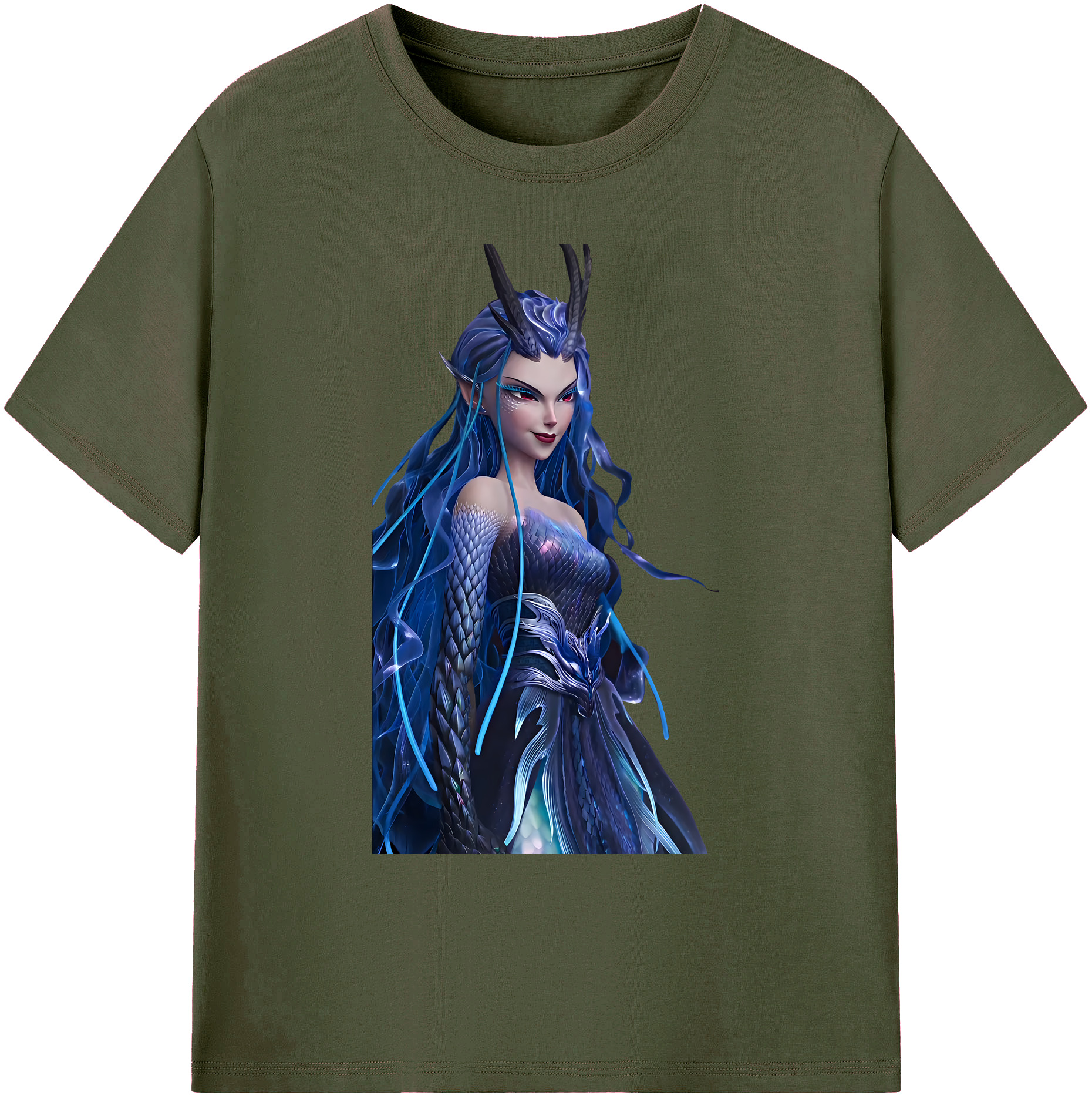 （画像用） Ne Zha 2 ナタ 魔童の大暴れ 綿100％ メンズ半袖Tシャツ｜肌触りやわらか＆通気性